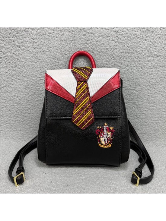 Danielle Nicole Handbags - Harry Potter Backpack Mini Black Gryffindor Bag Danielle Nicole Faux Leather